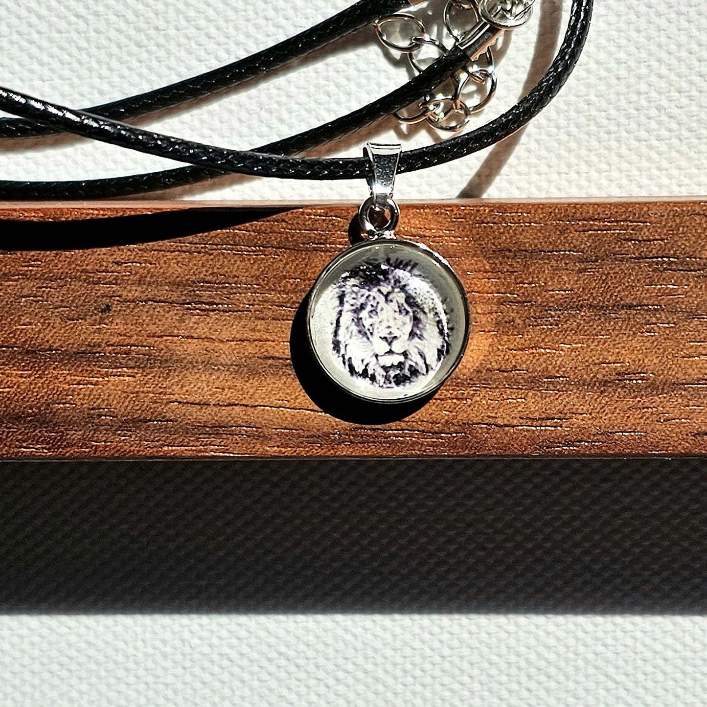 Anhänger "Löwe" silber - art pendant "Lion" silver