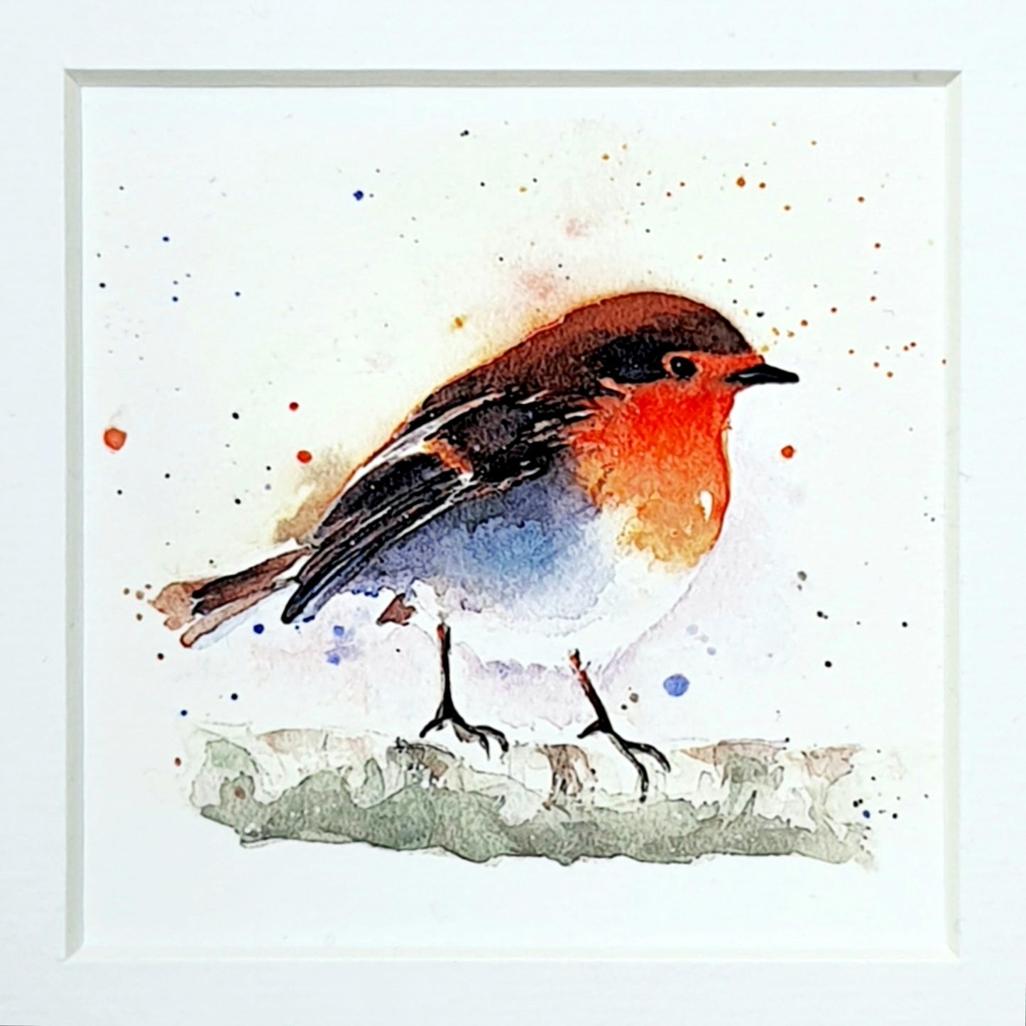 "Little Friend" Armband Rotkehlchen - art bracelet robin