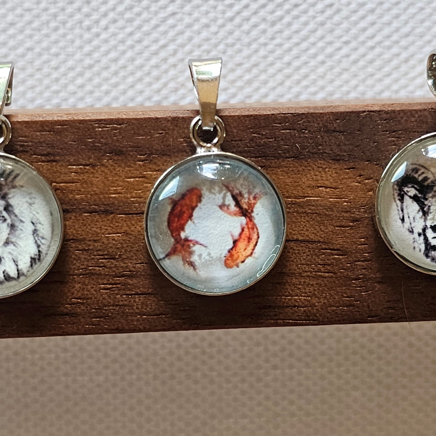 Anhänger "Goldfisch" silber - art pendant "Goldfish" silver