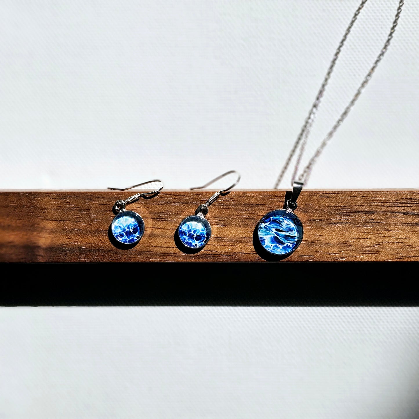 Anhänger "funkelnder Ozean" - art pendant "Sparkling Ocean"