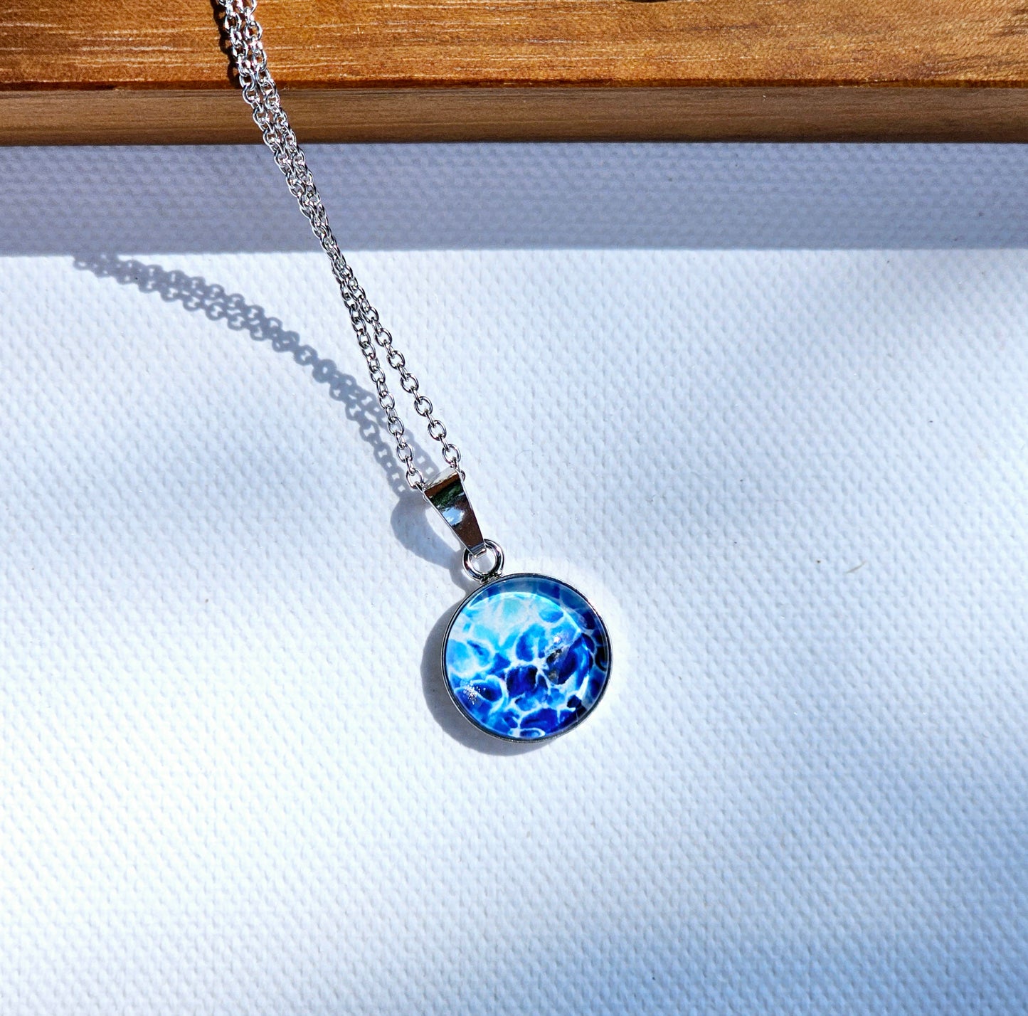 Anhänger "funkelnder Ozean" - art pendant "Sparkling Ocean"