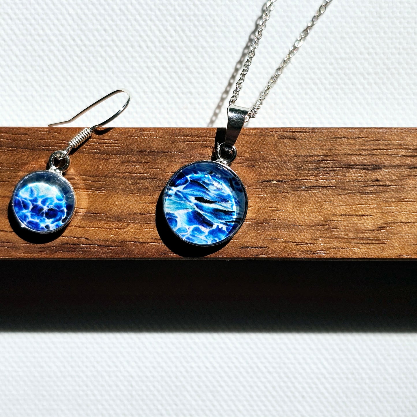 Anhänger "funkelnder Ozean" - art pendant "Sparkling Ocean"