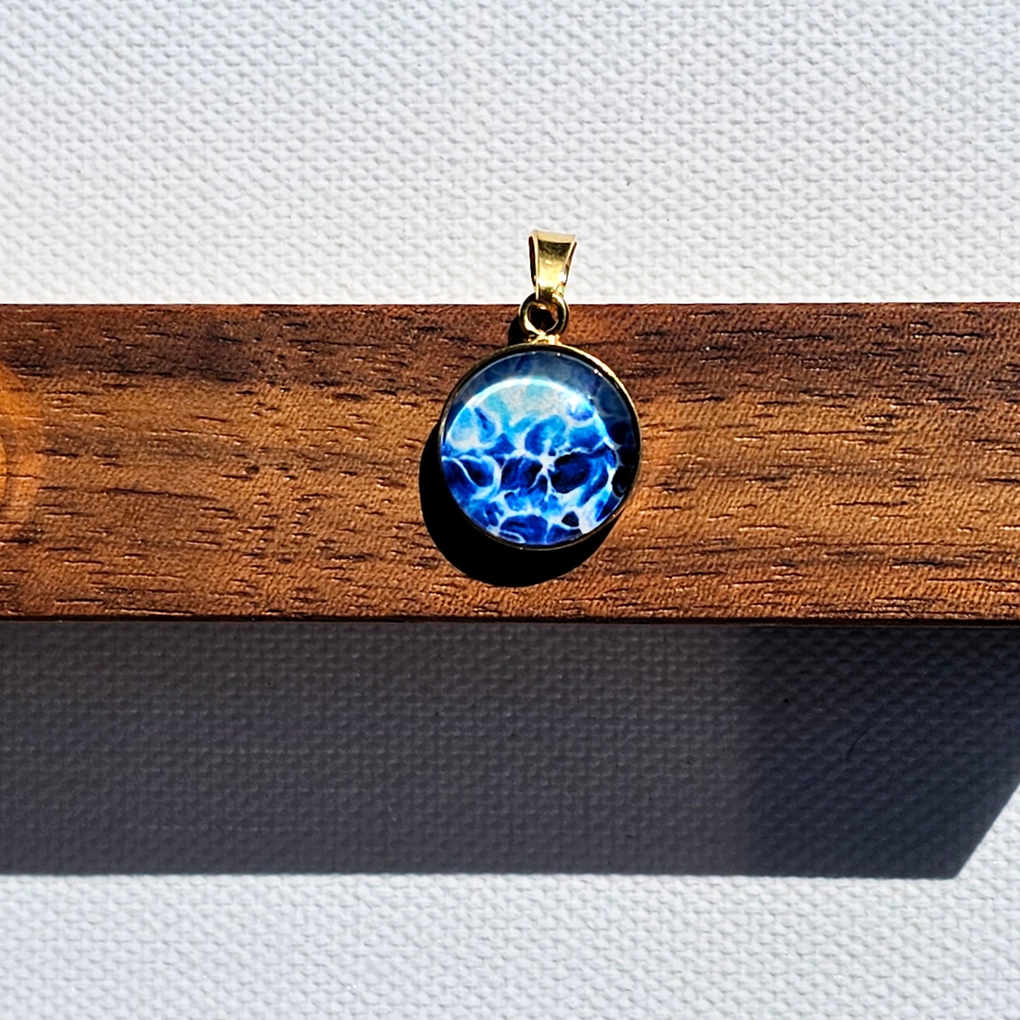 Anhänger "funkelnder Ozean" - art pendant "Sparkling Ocean"